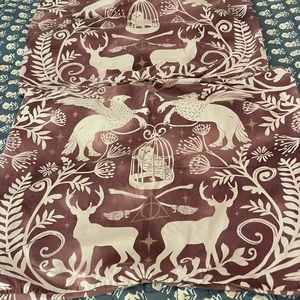 Two Pottery Barn Teen Regular Shams. From Harry Potter Collection.